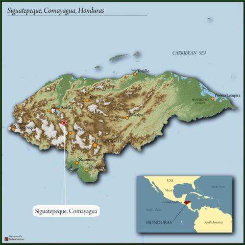 Honduras Siguatepeque Cerro Azul